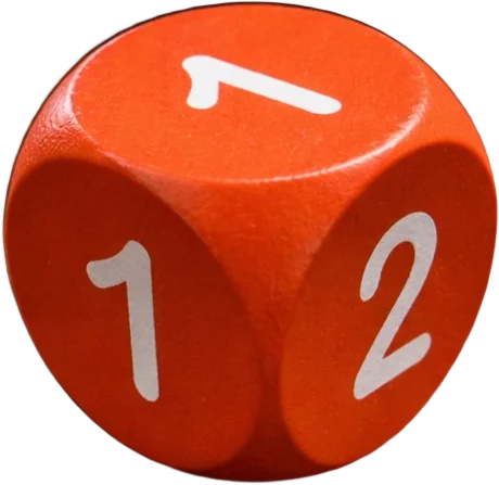 The orange team die